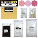 そめそめキット Pro 綿・麻用-ピンク系 11色【驚異の全138色!S・M・Lサイズ】綿・麻専用のプロ仕様の染料キット 染めたいものの重さでサイズを選ぶ 家庭...