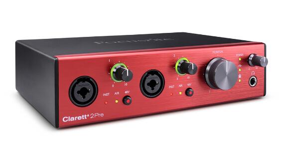 Focusrite オーディオインターフェース Clarett 2Pre