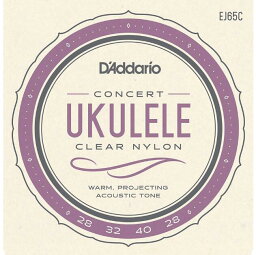 D'Addario　ウクレレ弦　コンサート　EJ65C