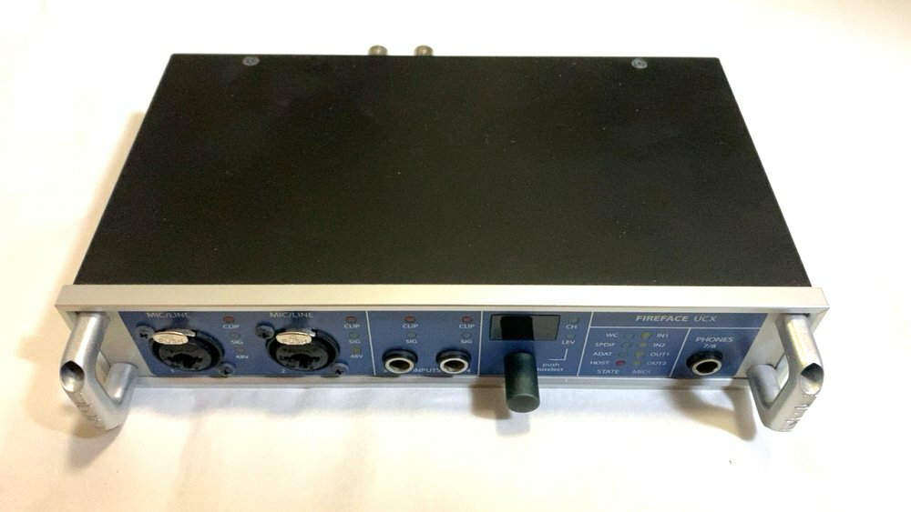 RME FireFace UCX 18チャンネル　24ビット/192kHz ハイスピードUSB2.0/FW400オーディオインターフェイス　中古品