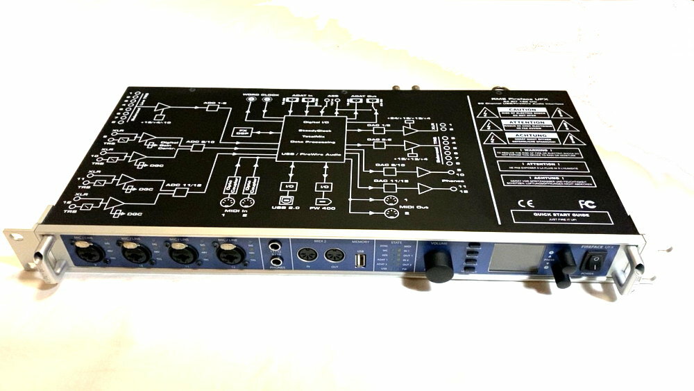 RME FireFace UFX@ő30`l@24rbg 192kHz nCXs[hUSB2.0 FW400I[fBIC^[tFCX@AhoXh[gRg[t Õi