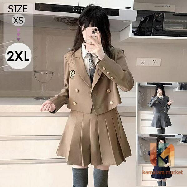 Suits, Tuxedos （Boys） - 入学式 卒業式 スーツ 女の子 子供服 JK 4点セット ゆったりサイズ フォーマル