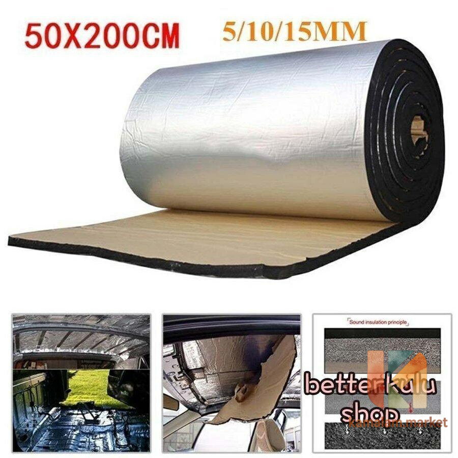 デッドニングシート 自動車用 断熱材 断熱マット 500×2000mm 防音 吸音 制振 DIY オーディオ環境向上