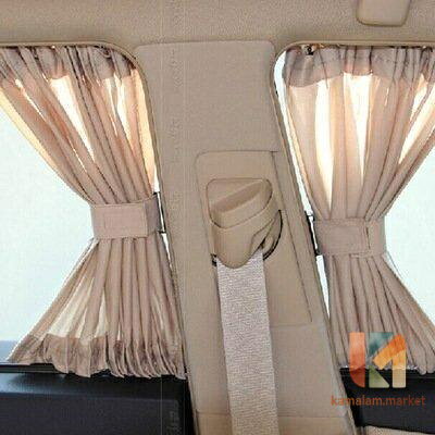 車 カーテン 遮光 UVカット 車中泊 グッズ 目隠し 日除け プライバシーカーテン 簡単装着 カー用品 プリーツシルキー　日除けシート 紫外線保護