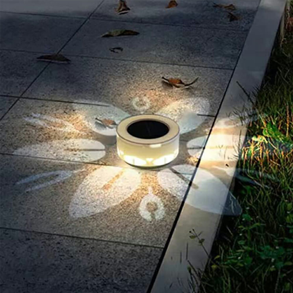 LED スポットライト テラス・デッキライト ソーラーライト 足元照明 おしゃれ ガーデン 自動点灯 白 明暗センサー搭載 センサーライト 階段ライト 置物ライト ウッドデッキや玄関アプローチに最適