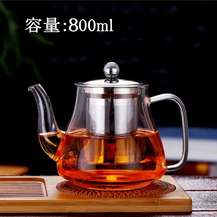 ガラス ケトル 直火 耐熱 ガラスポット ガラス ティーカップ ティーポット 直火電気ケトル対応 ホウケ..