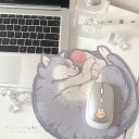 かわいい カワイイ デスクマット 眠っている猫 マウスパッド ゲーミングマウスパッド 漫画 猫 キーボード マウスマット デスクパッド コンピューター ノートパソコン用 ノンスリップレザーデスクパッド
