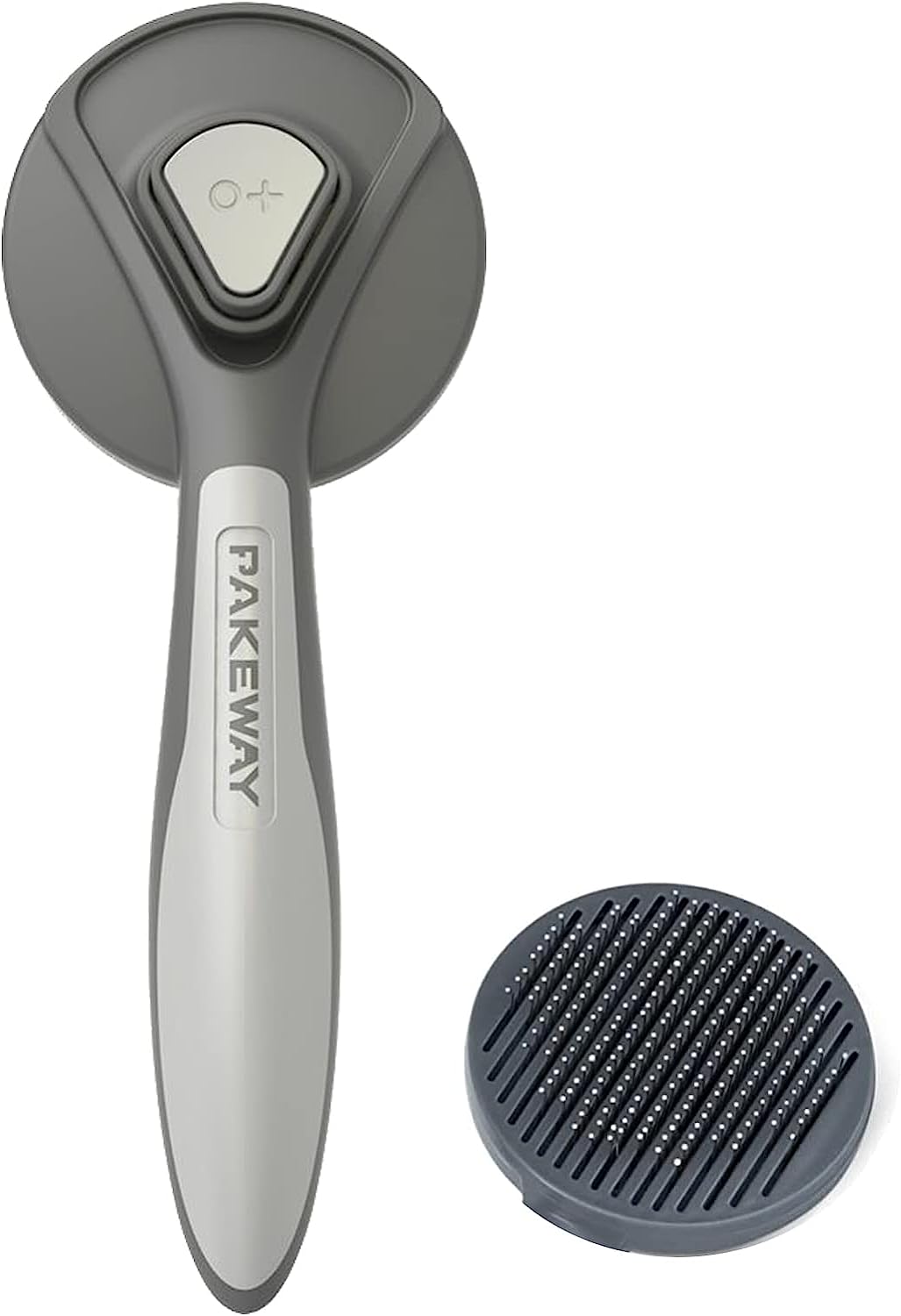 ペット用ブラシ 猫ブラシ 犬用ブラシ【ワンプッシュ式!】 ブラッシングブラシ スリッカーブラシ 抜け毛取りクリーナ ー マッサージ セルフクリーニング 痛くない 丸洗い可能 肌に優しい 犬猫通用 中毛 長毛 種向け