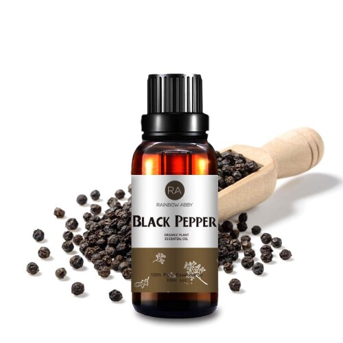 Black Pepper Essential Oil 30ml - 100 Pure Natural Aromatherapy Oil for Diffuser, Humidifier