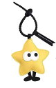(LeChengMM) クリスマスツリーアップルキーホルダー、アイデアクリスマス新年かわいいキャラクターPU皮ストラップ小物。 (ペンタゴン)