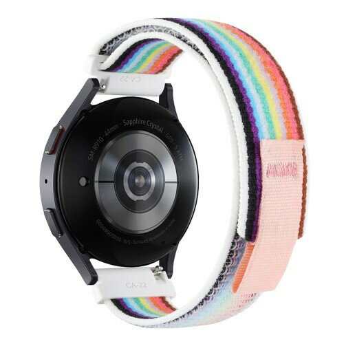 (XYTYJQ) for 腕時計バンド 20mm 22mm 時計バンド ナイロン時計ベルト 工具が要らなく、気軽に差し替える(白い虹 20mm) (XYTYJQ) for 腕時計バンド 20mm 22mm 時計バンド ナイロン時計ベルト 工具が要らなく、気軽に差し替える(白い虹 20mm)