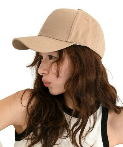 (DONOBAN) (ドノバン) レディース ベーシック無地コットンキャップ ベージュ