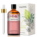 PHATOIL エッセンシャルオイル ゼラニウム 100ml 精油 アロマオイル プレゼント リラックス