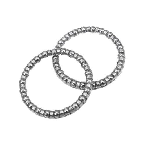BULLSPANN ボールベアリングケージ クランク ベアリング ホイール ベアリングリテーナー 自転車用 3.97mm x 22 ステンレス 鋼製 2個入り