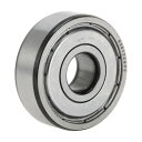 ACROPIX 6301ZZ ディープグルーブボールベアリング 潤滑ベアリング P5 12X37X12mm シルバートーン 1個 ダブルメタルシール カースクー...