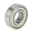ACROPIX 6204ZZ ディープグルーブボールベアリング P0 20x47x14mm 潤滑ベアリング ダブルメタルシール シルバートーン スクーター スケートボード ホイール