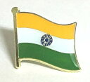 ピンバッジ インド India 国旗 フラッグ ブランドease