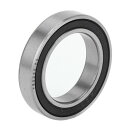 ACROPIX 6803DD ディープグルーブボールベアリング P0 17x26x5mm 潤滑ベアリング ダブルラバーシール ブラック シルバートーン スクーター スケートボード ホイール