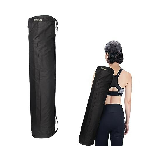 YANYULI ヨガマットバッグ ヨガマット収納バッグ ヨガ用品 長さ72cm×直径16cm 保管 収納バッグ 軽量 防水性 ファスナー全開 持ち運び便利 耐摩耗性ホルダー 調節可能なストラップ付き 学校 YANYULI ヨガマットバッグ ヨガマット収納バッグ ヨガ用品 長さ72cm×直径16cm 保管 収納バッグ 軽量 防水性 ファスナー全開 持ち運び便利 耐摩耗性ホルダー 調節可能なストラップ付き 学校