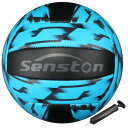 Senston バレーボール 公式サイズ5 ソフトタッチ 高校練習バレーボール 軽量 屋内屋外 ビーチ バレーボール