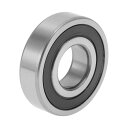 ACROPIX 63/32DDU ディープグルーブボールベアリング P4 32x75x20mm 潤滑ベアリング ダブルラバーシール ブラック シルバートーン スクーター スケートボード ホイール