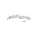 (Jessimi) カチューシャ ティアラ キッズ 髪飾り ヘアアクセサリー ヘッドドレス 女の子 輝くダイヤ 王冠 可愛い 痛くない 花嫁 こども ウエディング髪飾りフォーマル ピアノ発表会 コンク