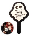 PAVIKE ハロウィン飾り ハロウィン写真小道具用品 ハロウィングッズ 幽霊 木製 小物 手持ち写真小道具 手持ちカード 撮影道具 パーティー ハロウィンデコ...
