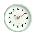 Danmukeji 壁掛け時計 おしゃれ 人気 北欧 静音 かわいい 時計 クリーム風 連続秒針 アナログ時計 室内装飾 自宅 寝室 新築 引っ越し祝い10インチ 25cm (薄い緑色)