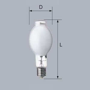三菱 低始動電圧形高効率メタルハライドランプ マルチスター・L2 下向点灯形 蛍光形 100W E26口金 MF100・L-J2/BU-PS