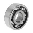 ACROPIX 6302 ディープグルーブボールベアリング P0 15x42x13 mm 潤滑ベアリング オープンタイプ シルバートーン スクーター スケートボ...
