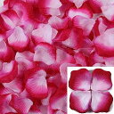 花びら 造花 2500枚入り 紫紅色が白にグラデーション 綺麗 ロマンチック 飾り お祝い 誕生日 プロポーズ ウエディング パーティー 100日祝い 人気 おしゃれ 紙吹雪