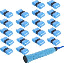 Hantox グリップテープ ラケット用 20本入 グリップ滑り止め 衝撃吸収 吸汗 通気 多孔型 グリップ 交換 テニス/ゴルフ/バドミントン しっとりとした...