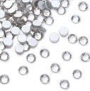 XIULI 大容量 ラインストーン DIY ネイルを飾てと服装使用 高い採光 ホワイト ss3-30 (3.2mm ss12(4320粒), サイズ)