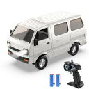 DEERC ラジコン トラック ラジコンカー 軽トラ モデル RCカー ミニラジコン 車おもちゃ 1/16スケール 操作時間60分 LEDライト付き 効果音 ド...