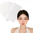 YANYULI エルフ耳 リフトアップテープ 24枚入り 耳 シール コスプレ 耳 補正 耳用 透明 小さい耳 ステッカー 耳を大きく見せる (クリア-24, フリーサイズ)(3)