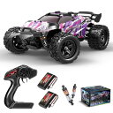 ラジコンカー 女の子向け プレゼントに最適 1/18 4WD 電動RCカー 2.4Ghzリモコンカー 40km/h 高速 RCバギー オンロード ピンクカラー ...