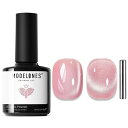 Modelones ジェルネイル シアーカラージェル 単色 マグネットジェル 15ml UV/LED対応 猫目 キャツアイ 初心者&プロ適用 ポリッシュタイプ ...