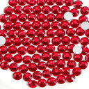 Beadsland(ビーズランド)288ピースフラットバック ラインストーンネイルアート クラフト用 ノン・ホットフィックス、シャム、SS30、6.3-6.5mm