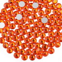 Beadsland(ビーズランド)1440ピースフラットバック ラインストーンネイルアート クラフト用 ノン・ホットフィックス、ヒヤシンス、SS12、3.0-3.2mm