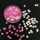 カラフル 花シリーズ 桜 花の形 ネイルデコレーション 形状のスパンコール ネイル用品 ホリデーギフトの装飾 フィギュアモデルの装飾 DIY手作り装飾アクセサリー 1パック10g -Sakura C18R