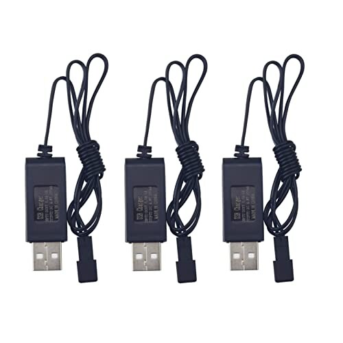 3PCS 4.8V JST-2Pץ饰USBť֥ ѤRC⥳ư㷡ﵡư֥ȥå֥⥳֥Хåƥ꡼Ŵ