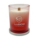 LUDICMI アロマキャンドル 300g 燃焼60時間 ザクロ/クローブ/パチョリ香 焚き火キャンドル パチパチの音と香り付きキャンドル ソイワックス製 ギフ...