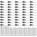 50PCS 引きのタブが付いている普遍的な RC 車のボディ貝クリップ RC R タイプ ピン For すべての 1/16 1/18 RC 車のトラックのバギー...