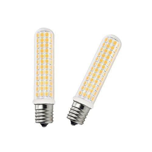 E17 9W LED 電球 17口金 100W形相当 900LM 電球色 3000K 調光器対応 LED電球 360度広配光タイプ ダウンライト 天井器具 省エネ PSE認証済み (2個入, 電球色)