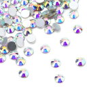 XIULI 大容量 ラインストーン DIY ネイルを飾てと服装使用 高い採光 約3*1440=4320粒(1.8mm ss5 AB)
