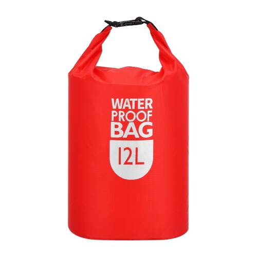PATIKIL 12L 防水ドライバッグ ポータブルドライサック ロールトップバッグ 軽量ドライストレージバッグ ジム カヤック ハイキング 水泳 キャンプ用 レッド PATIKIL 12L 防水ドライバッグ ポータブルドライサック ロールトップバッグ 軽量ドライストレージバッグ ジム カヤック ハイキング 水泳 キャンプ用 レッド