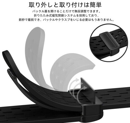 カシオ用G-SHOCKAQ-S810W/S800WSGW-300H/400HW-216H/W-735H用バンド交換バンドベルトシリコン製ストラップ交換用ベルトスポーツ耐衝撃防汗(Grey/BlackBuckle)