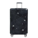 Travelkin וJo[ \ X[cP[XJo[ X[cP[XveN^[ h~ X[cP[XJo[ 18~32C`̉וɃtBbg, 2-GAC ubN, S(18-21inch suitcase), t@bV