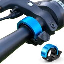 GLOWZEN 自転車 ベル ロードバイク ベル パイプ径 22mm 1個入り アルミニウム合金 防錆 隠れる式