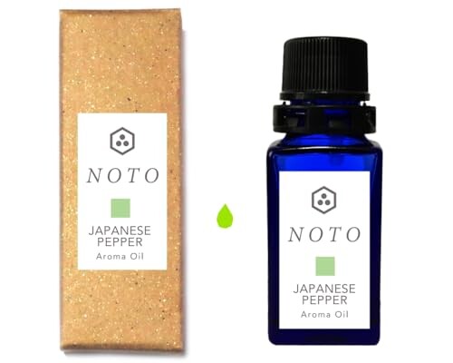 NOTO 山椒オイル 10ml JAPANESE PEPPER AROMA OIL サンショウフレグランスアロマオイル アロマギフト (山椒香料 10ml) NOTO 山椒オイル 10ml JAPANESE PEPPER AROMA OIL サンショウフレグランスアロマオイル アロマギフト (山椒香料 10ml)
